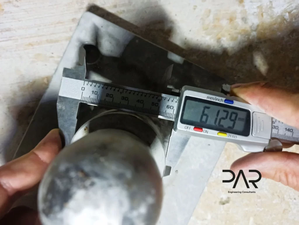 Peritagem a unidade industrial