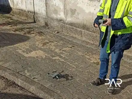 Levantamento técnico com recurso a drone